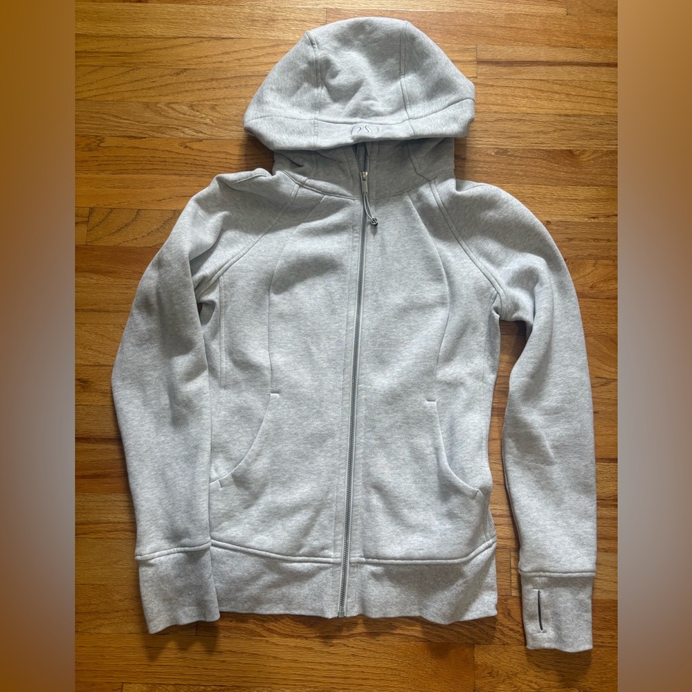 Lululemon Scuba full- zip hoodie size 6